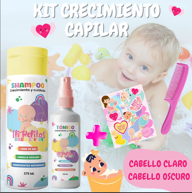 Kit De Crecimiento Capilar Kids And Baby