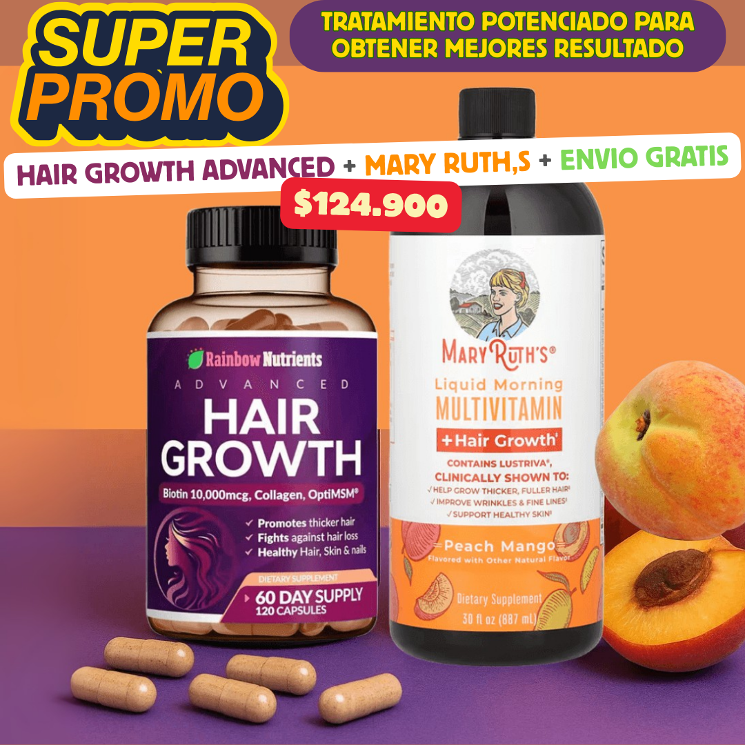 COMBO MULTIVITAMINICO + HAIR GROWTH