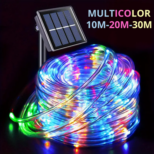 Luces Pro Panel Solar Navidad (Manguera)