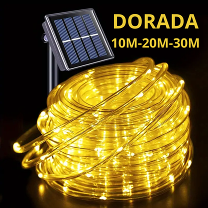 Luces Pro Panel Solar Navidad (Manguera)