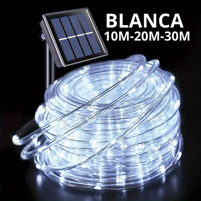 Luces Pro Panel Solar Navidad (Manguera)