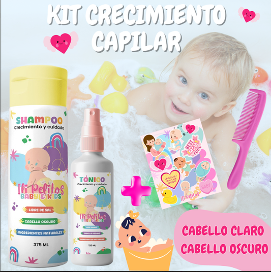 Kit De Crecimiento Capilar Kids And Baby